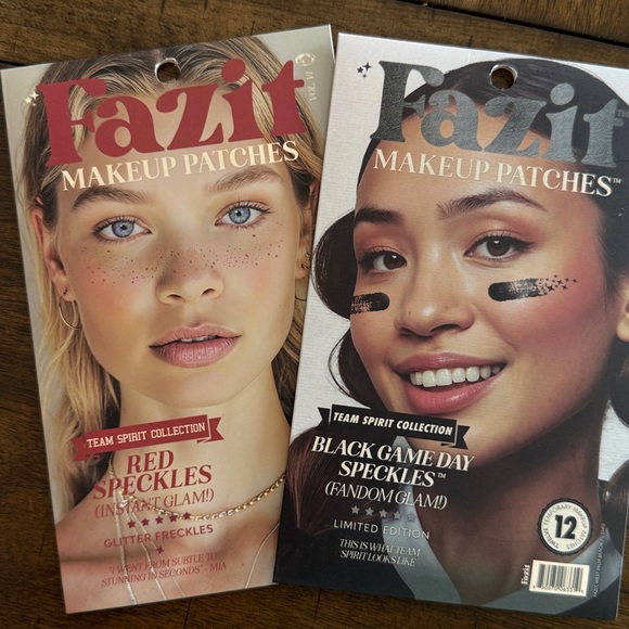 fazit Other - 2 pack - Fazit Black & Red Makeup Patches